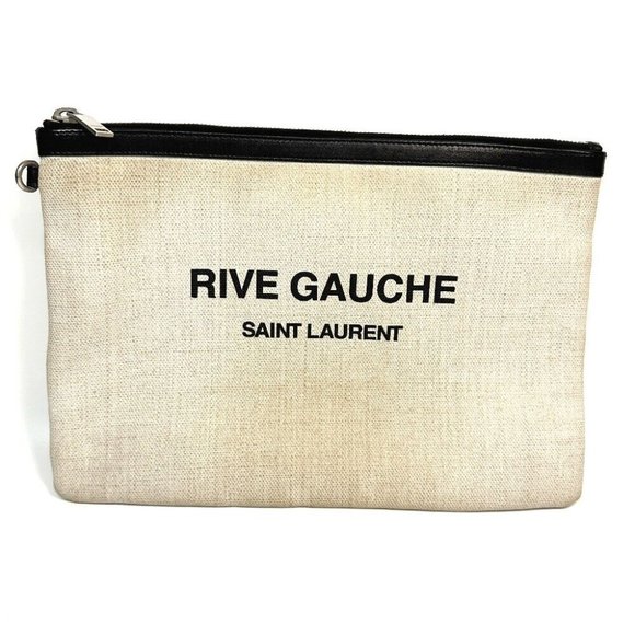 Hover to zoom SAINT LAURENT PARIS 565722 Pouch RIVE GAUCHE Bag Clutch bag - Picture 1 of 12